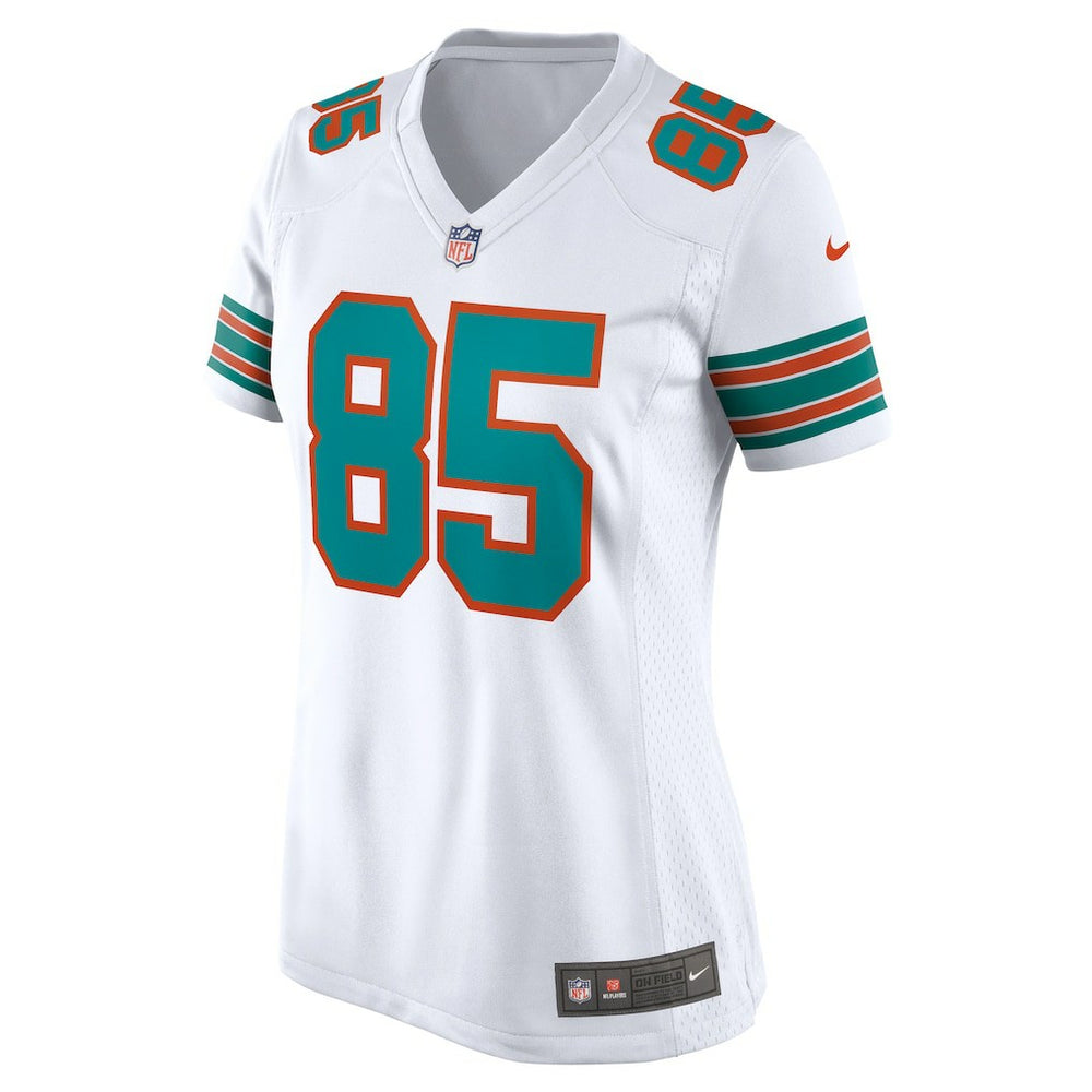 Nike Mark Duper Miami Dolphins Women's Retired Player Jersey White