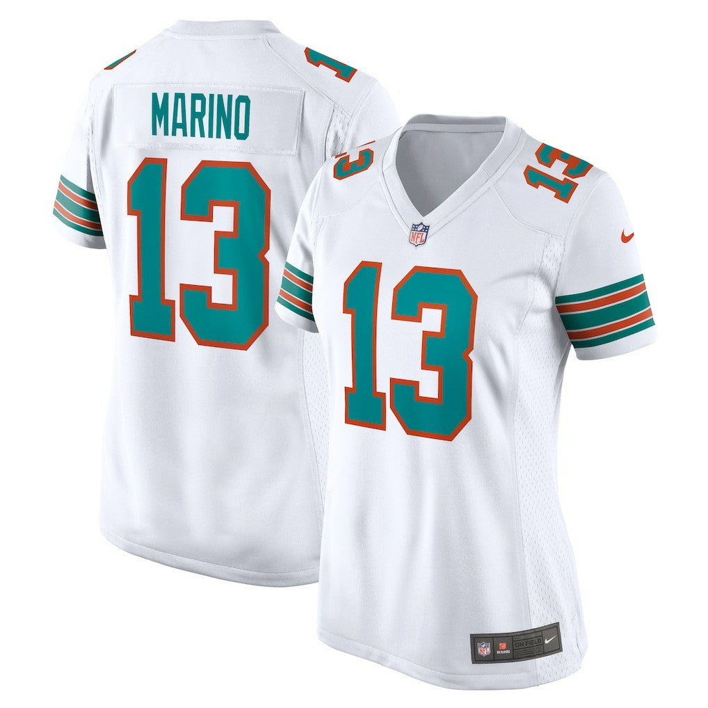 Nike Dan Marino Miami Dolphins Women's Retired Player Jersey White