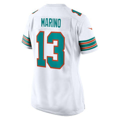 Nike Dan Marino Miami Dolphins Women's Retired Player Jersey White