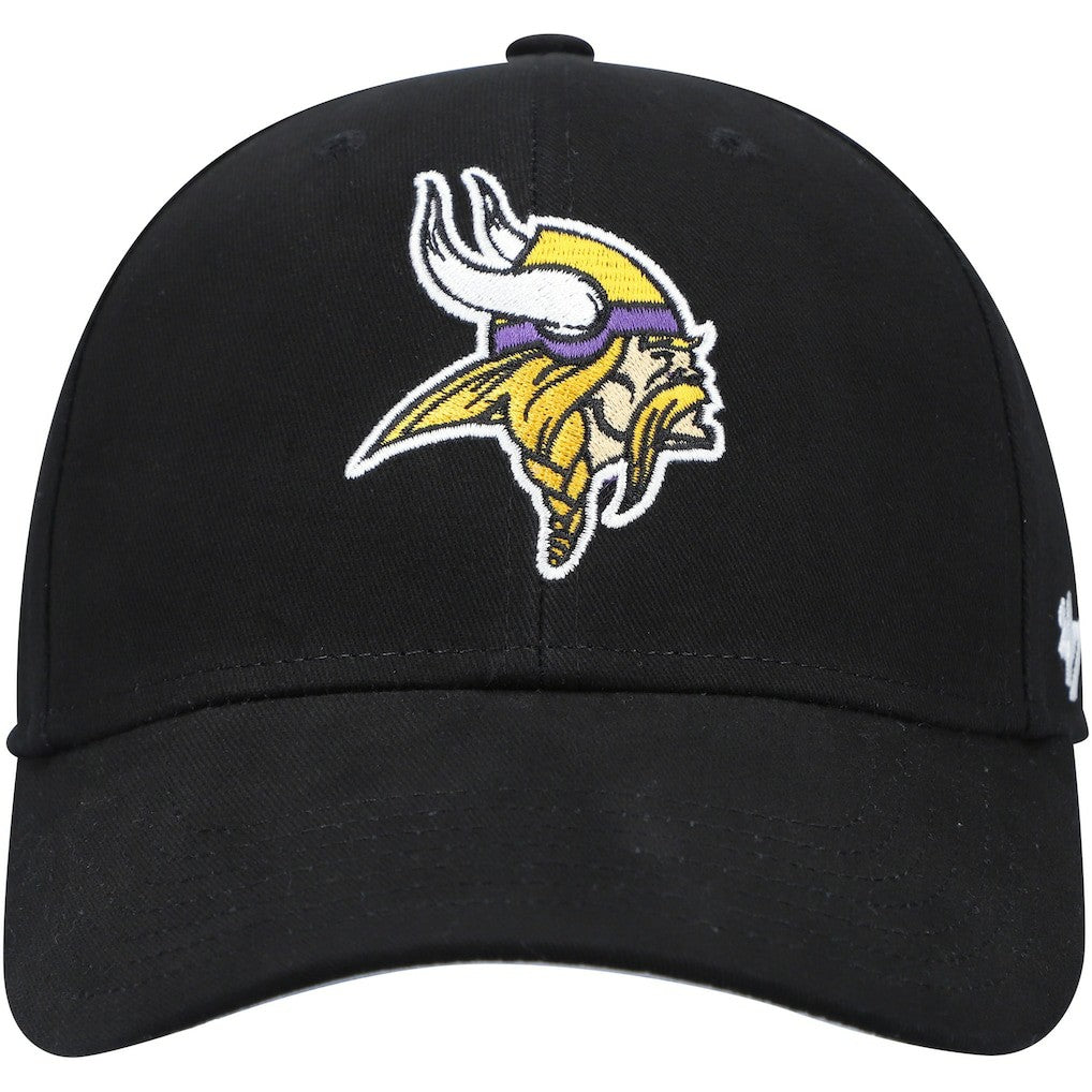 47 brand Minnesota Vikings '47 Youth Secondary MVP Adjustable Hat Black