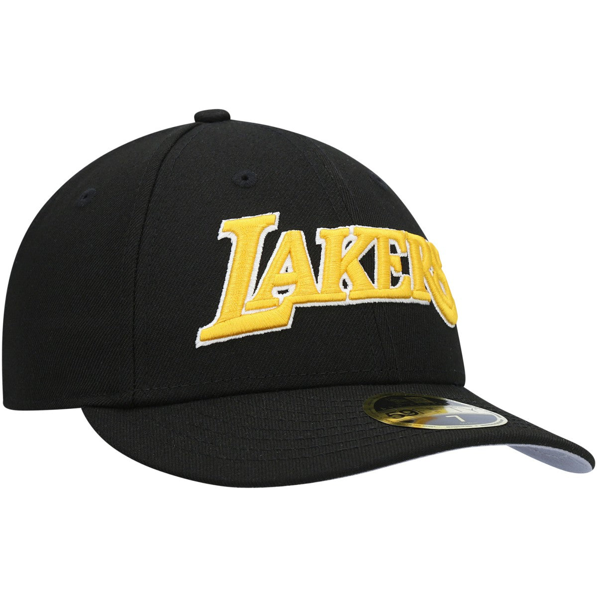 Los Angeles Lakers Team Low Profile 59FIFTY Fitted Hat Black | New Era online