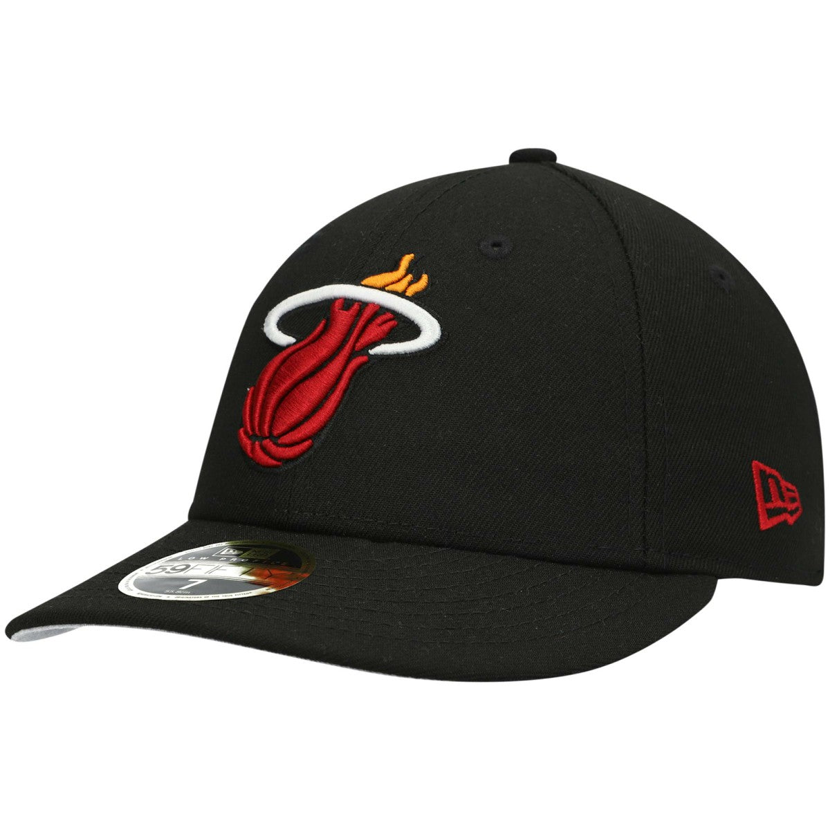 Miami Heat Team Low Profile 59FIFTY Fitted Hat Black | New Era Near Me