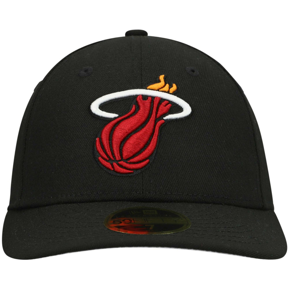 Miami Heat Team Low Profile 59FIFTY Fitted Hat Black | New Era Near Me