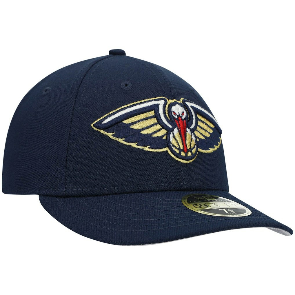 New Orleans Pelicans Team Low Profile 59FIFTY Fitted Hat Navy | New Era for sale