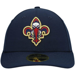 New Orleans Pelicans Team Logo Low Profile 59FIFTY Fitted Hat Navy | New Era online