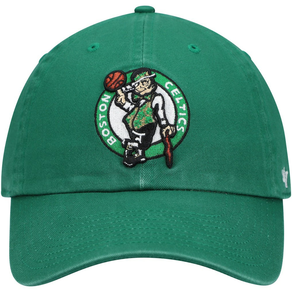 Boston Celtics '47 Core Logo Clean Up Adjustable Hat Kelly Green | 47 brand