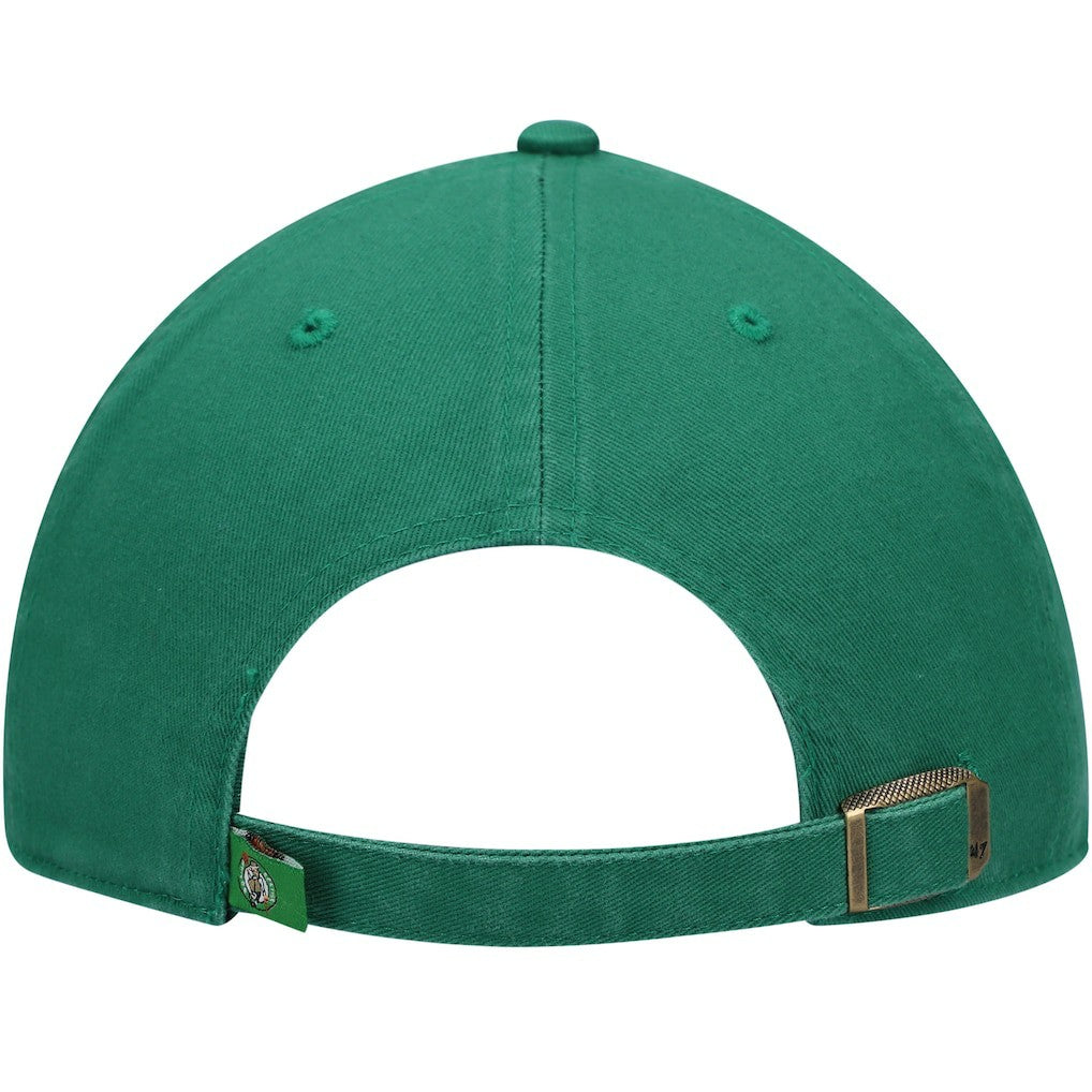 Boston Celtics '47 Core Logo Clean Up Adjustable Hat Kelly Green | 47 brand