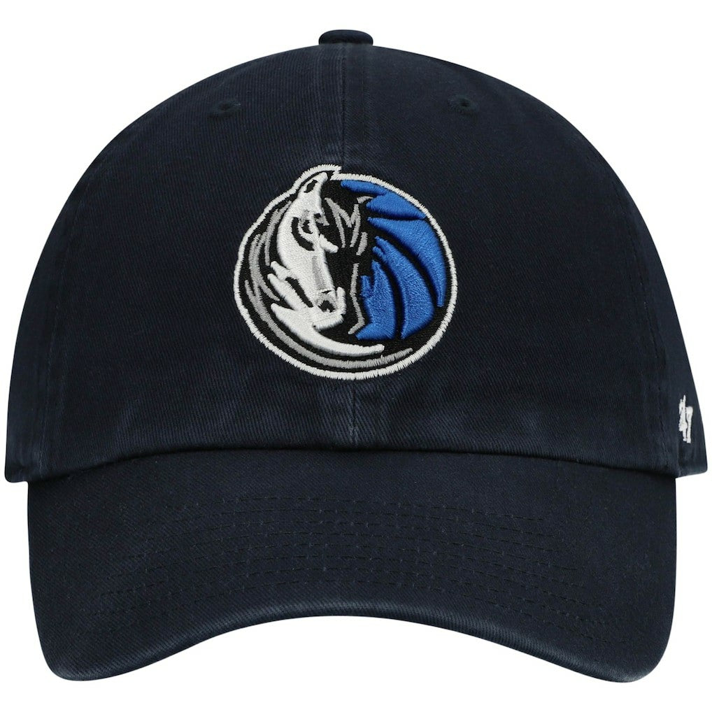 Dallas Mavericks '47 Core Logo Clean Up Adjustable Hat for sale Navy | 47 brand Near Me