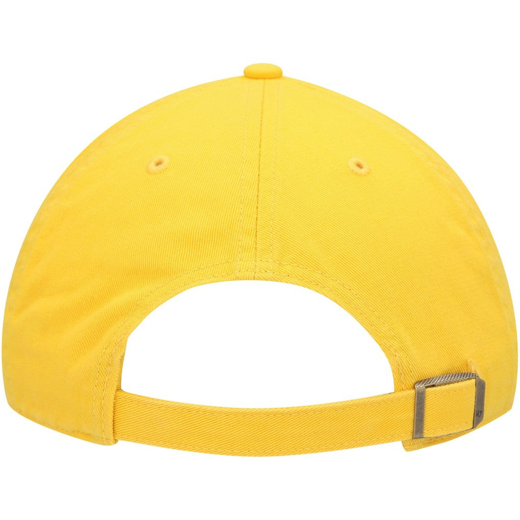 Denver Nuggets '47 Core Logo Clean Up Adjustable Hat for sale Gold | 47 brand Lifestyle