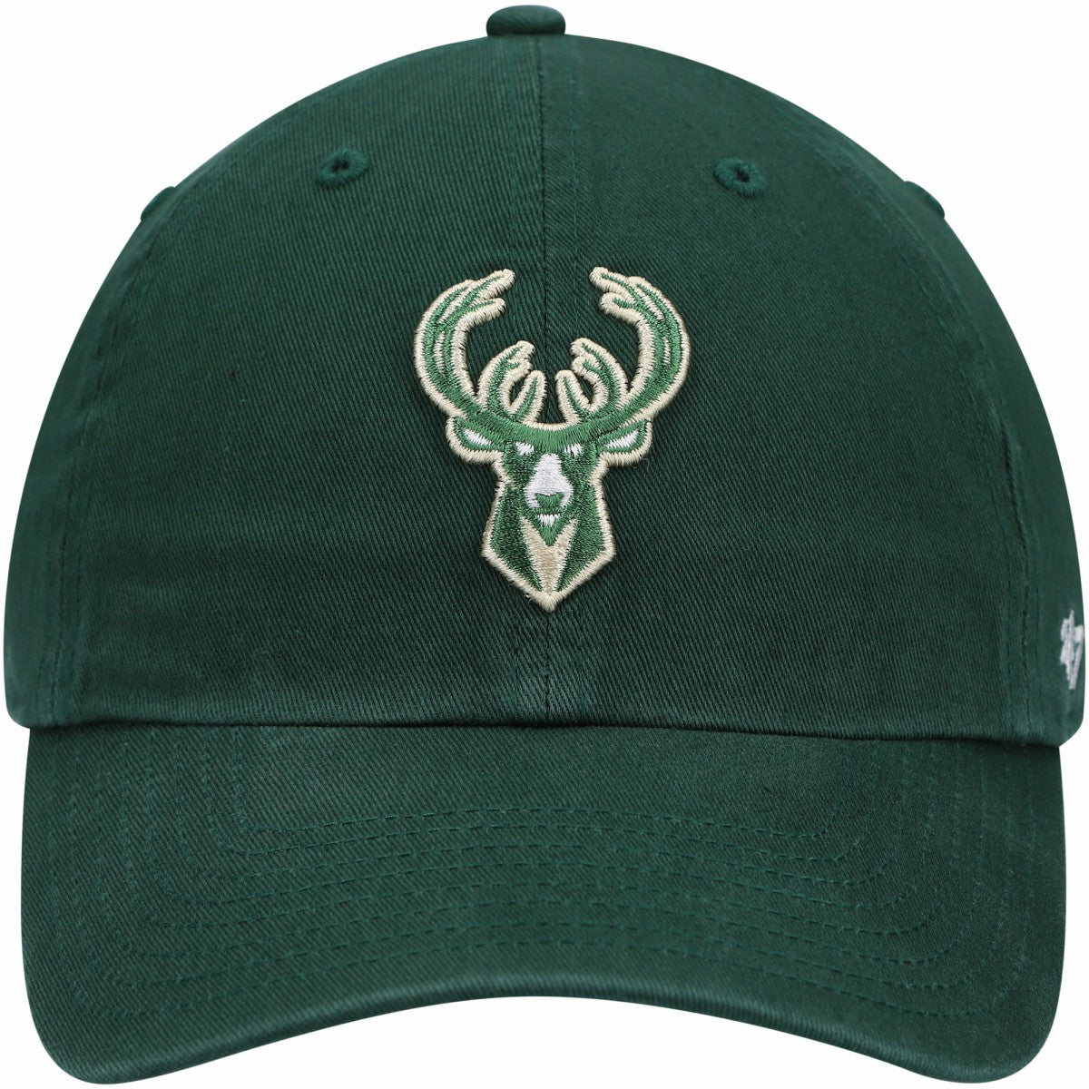 Milwaukee Bucks '47 Core Logo Clean Up Adjustable Hat Hunter Green | 47 brand online