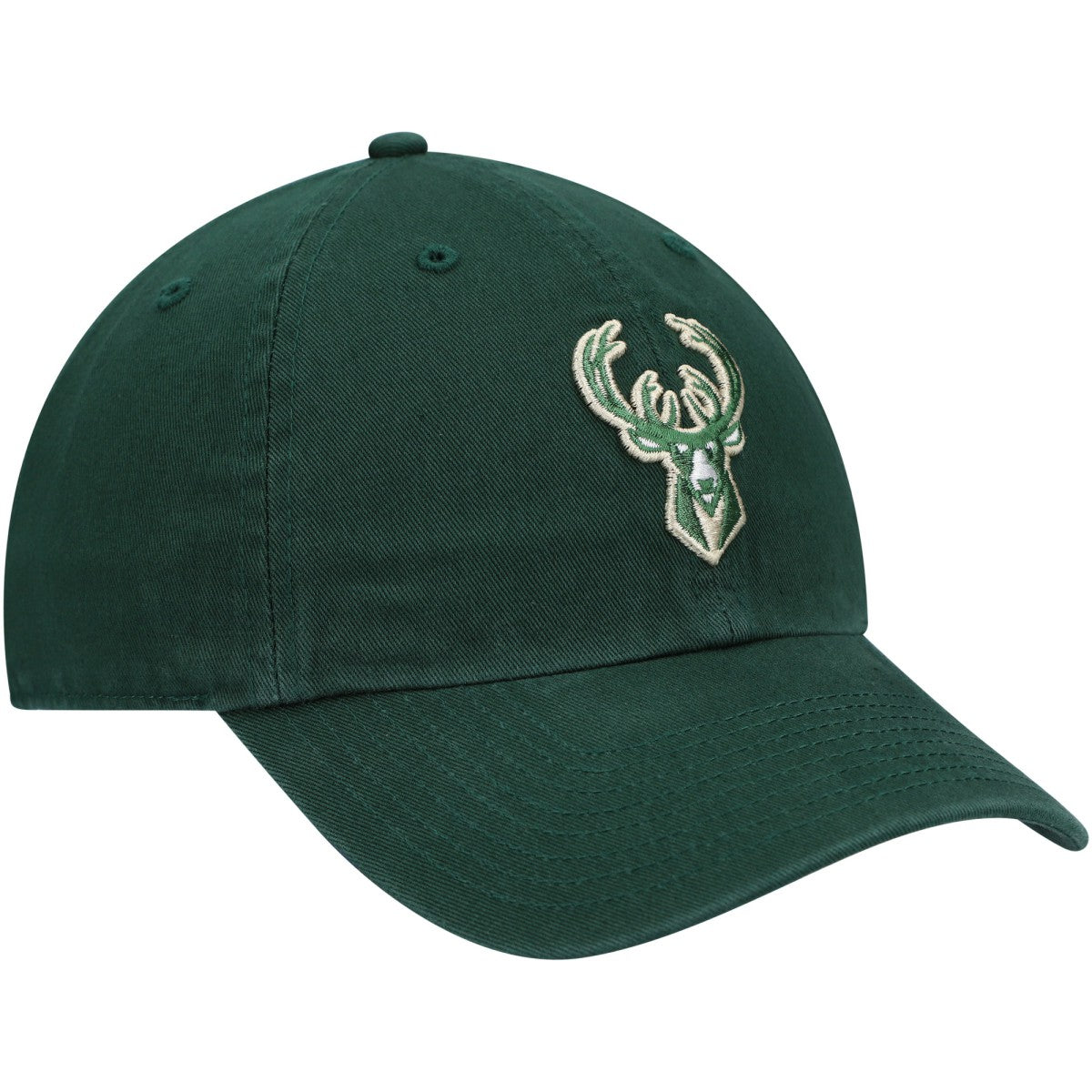 Milwaukee Bucks '47 Core Logo Clean Up Adjustable Hat Hunter Green | 47 brand online