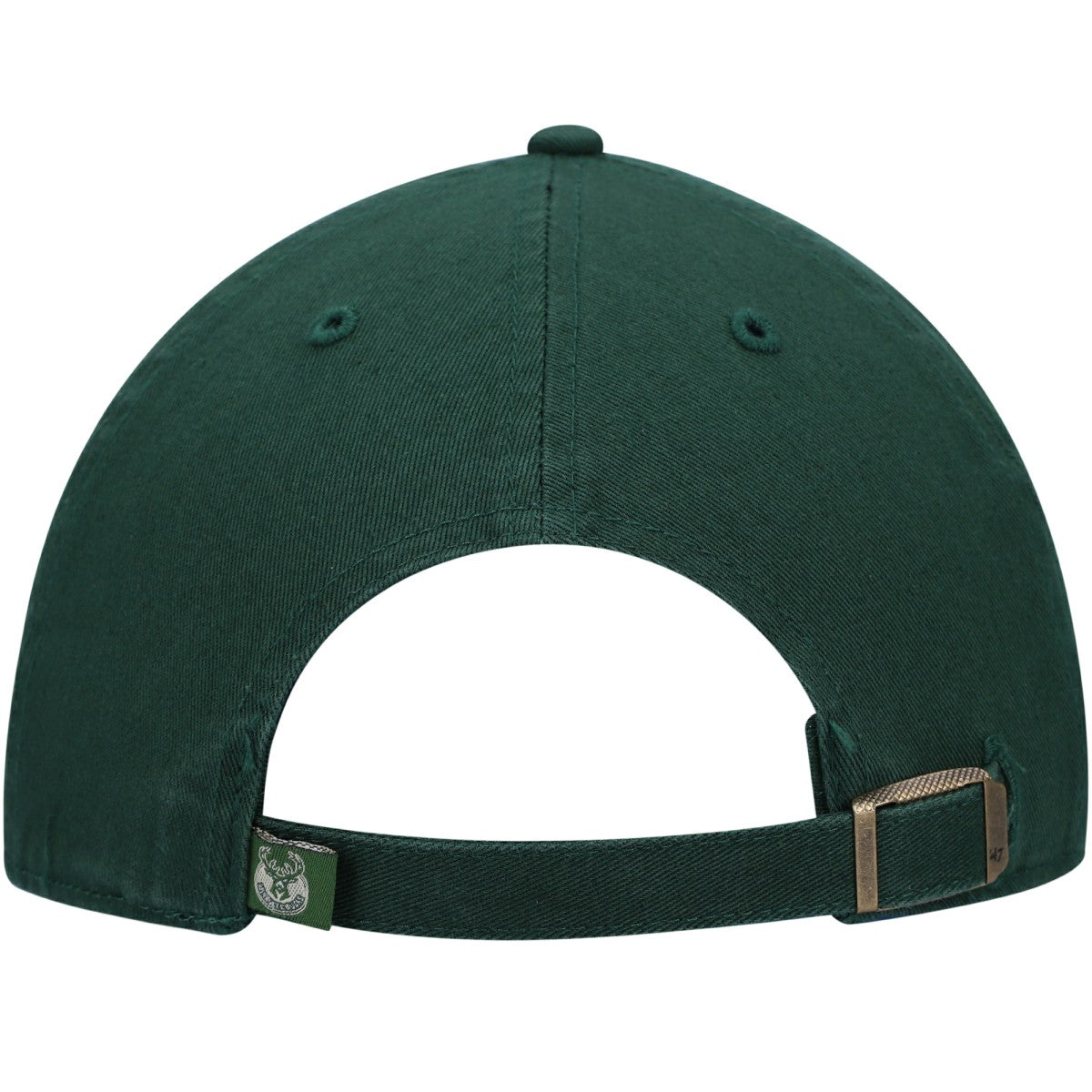 Milwaukee Bucks '47 Core Logo Clean Up Adjustable Hat Hunter Green | 47 brand online