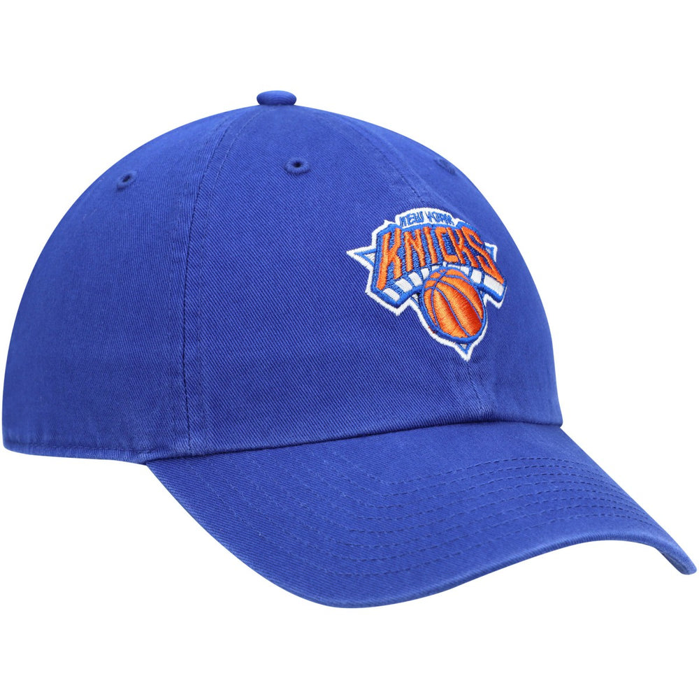 New York Knicks '47 Core Logo Clean Up Adjustable Hat Blue | 47 brand Near Me