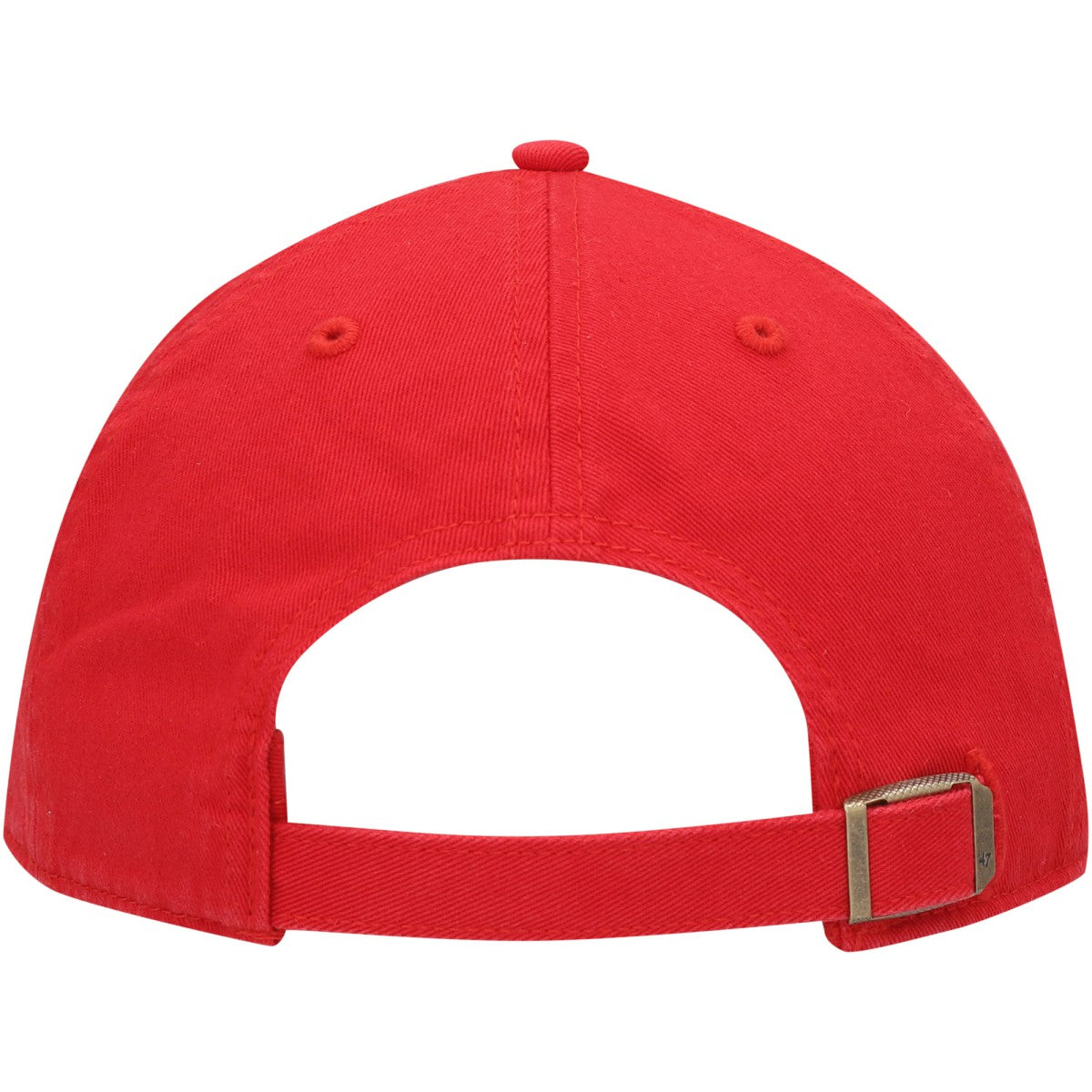 Portland Trail Blazers '47 Core Logo Clean Up Adjustable Hat Red | 47 brand