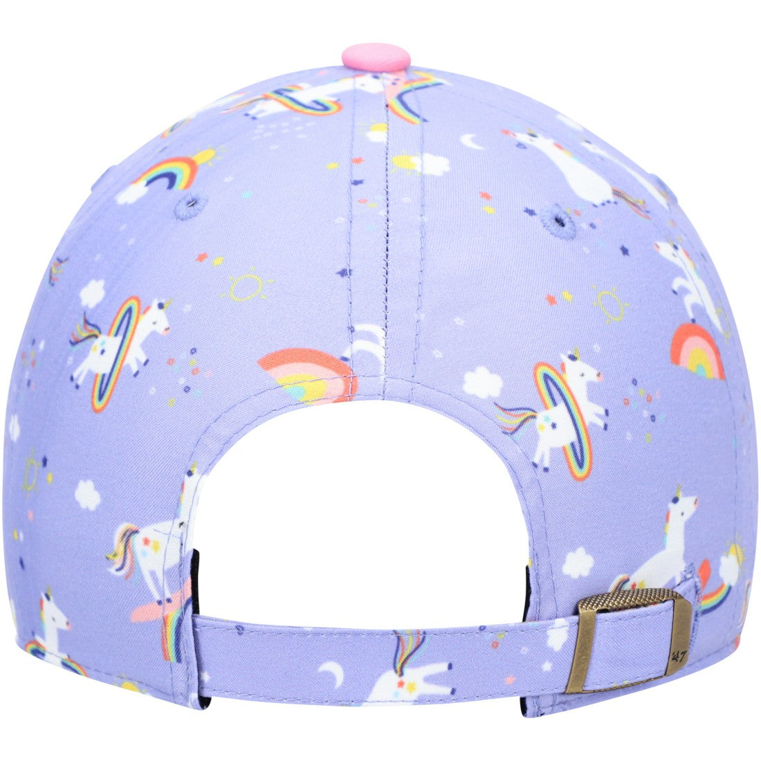 47 brand Green Bay Packers '47 Girls Preschool Unicorn Clean Up Adjustable Hat Purple