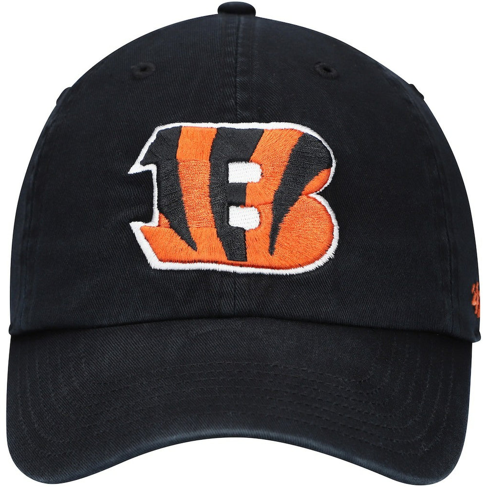 47 brand Cincinnati Bengals '47 Youth Logo Clean Up Adjustable Hat Black