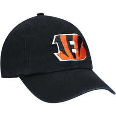 47 brand Cincinnati Bengals '47 Youth Logo Clean Up Adjustable Hat Black