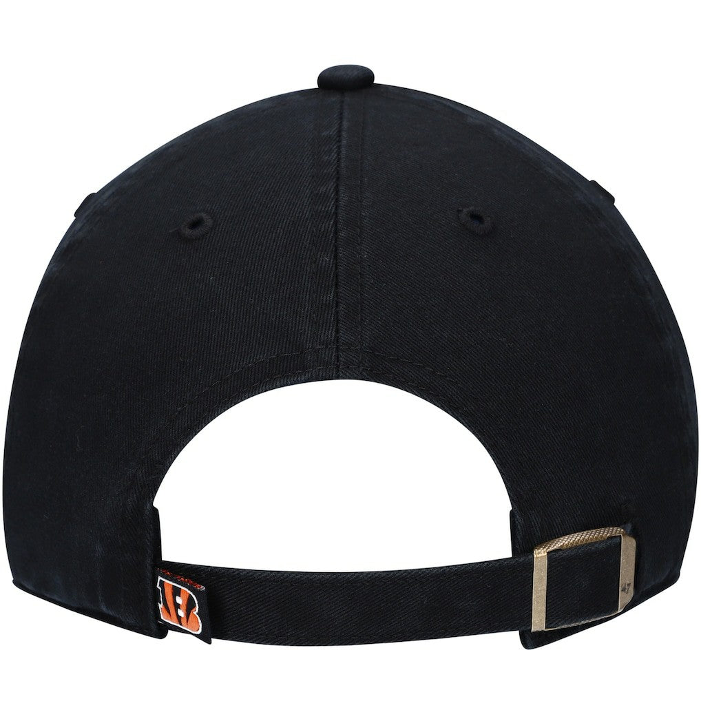 47 brand Cincinnati Bengals '47 Youth Logo Clean Up Adjustable Hat Black