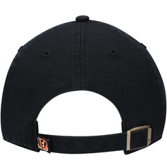 47 brand Cincinnati Bengals '47 Youth Logo Clean Up Adjustable Hat Black
