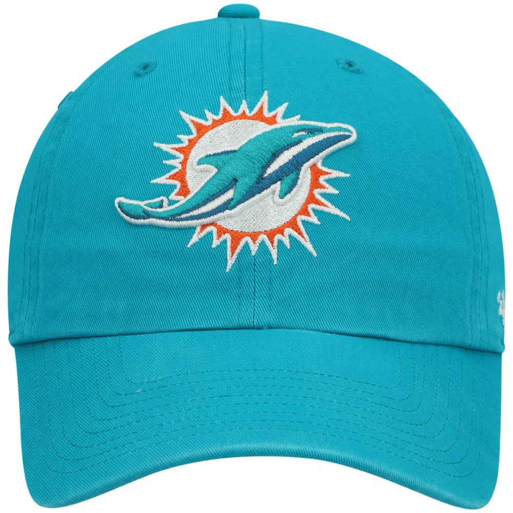 47 brand Miami Dolphins '47 Youth Logo Clean Up Adjustable Hat Aqua
