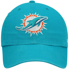 47 brand Miami Dolphins '47 Youth Logo Clean Up Adjustable Hat Aqua