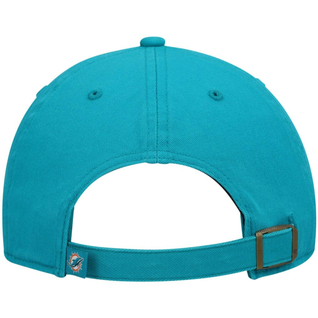 47 brand Miami Dolphins '47 Youth Logo Clean Up Adjustable Hat Aqua