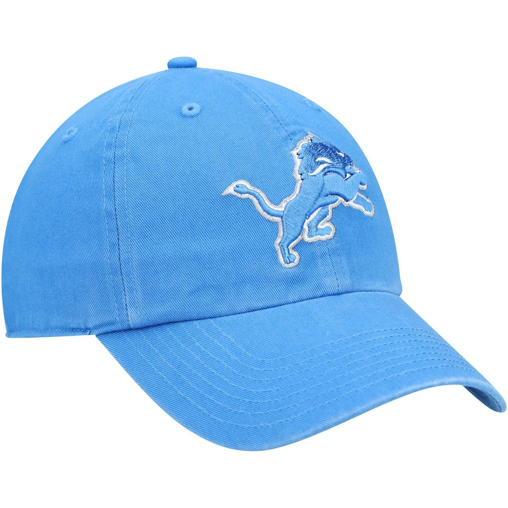 47 brand Detroit Lions '47 Youth Logo Clean Up Adjustable Hat Blue