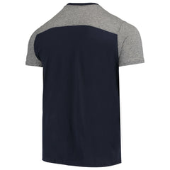 Seattle Seahawks Majestic Threads Field Goal Slub T-Shirt College Navy/Gray
