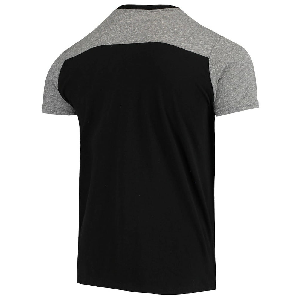 Las Vegas Raiders Majestic Threads Field Goal Slub T-Shirt Black/Gray