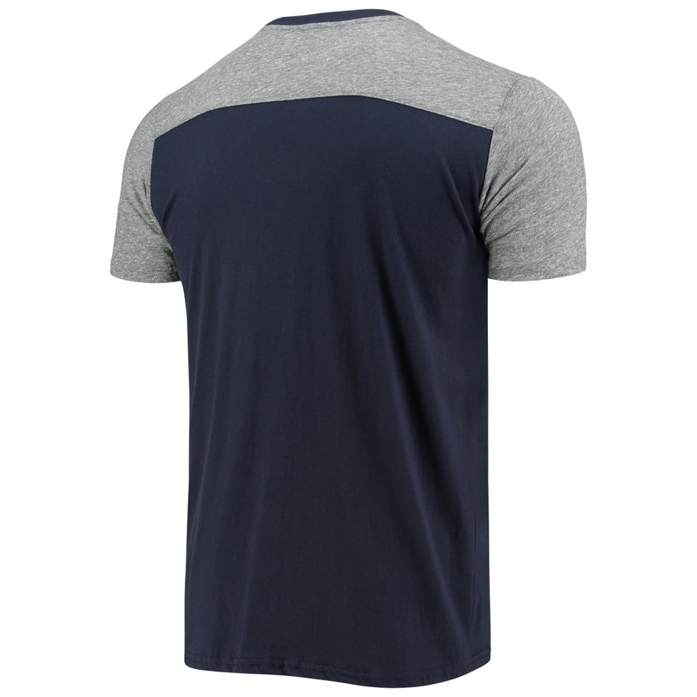 Tennessee Titans Majestic Threads Field Goal Slub T-Shirt Navy/Gray
