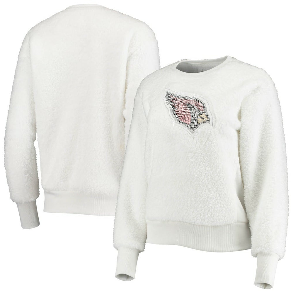 Arizona Cardinals Touch Women's Milestone Tracker Pullover Sweatshirt White
