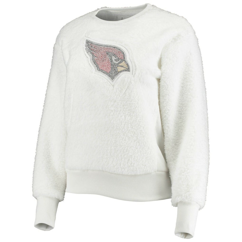 Arizona Cardinals Touch Women's Milestone Tracker Pullover Sweatshirt White