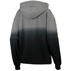 Pittsburgh Steelers Touch Women's Superstar Dip-Dye Pullover Hoodie Heathered Gray/Black