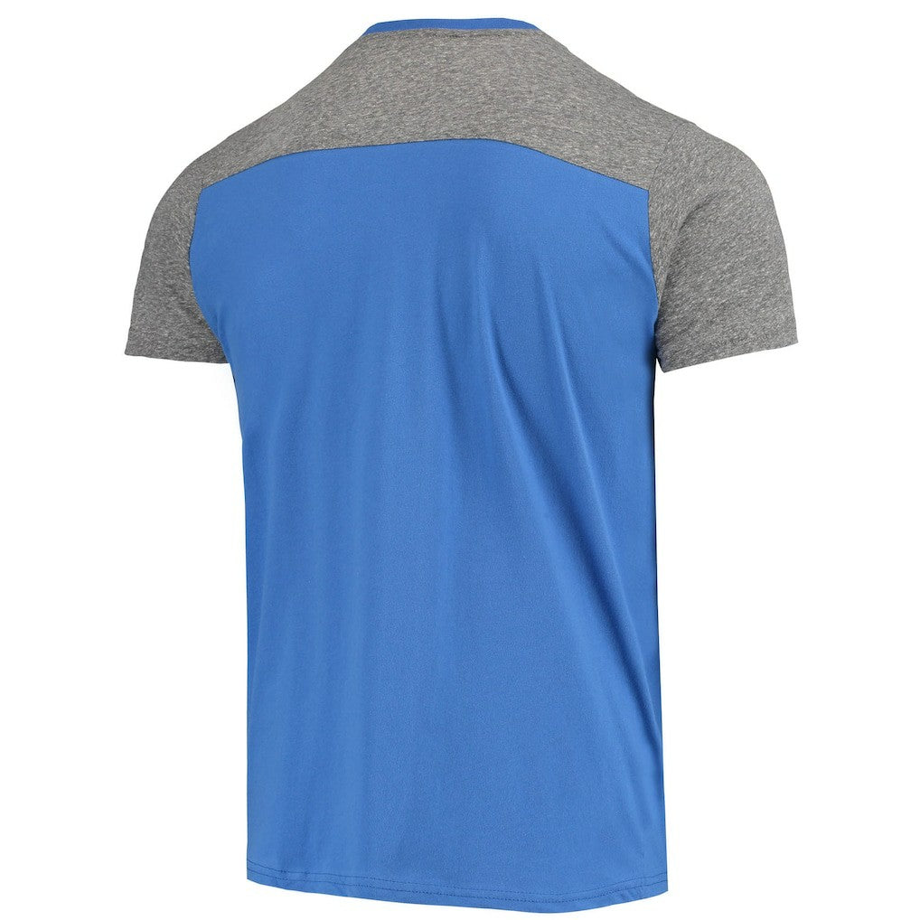 Los Angeles Rams Majestic Threads Field Goal Slub T-Shirt Royal/Gray
