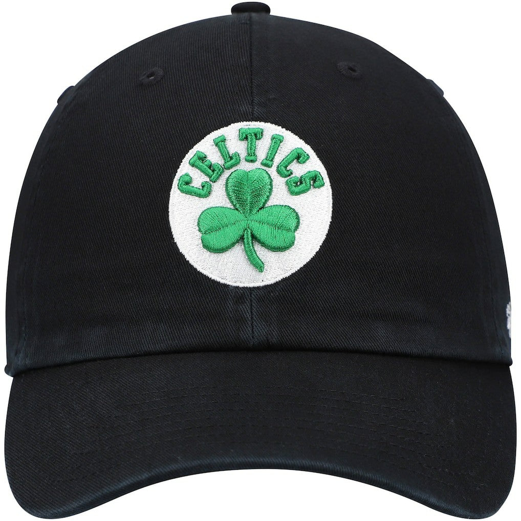 Boston Celtics '47 Core Logo Clean Up Adjustable Hat Black | 47 brand