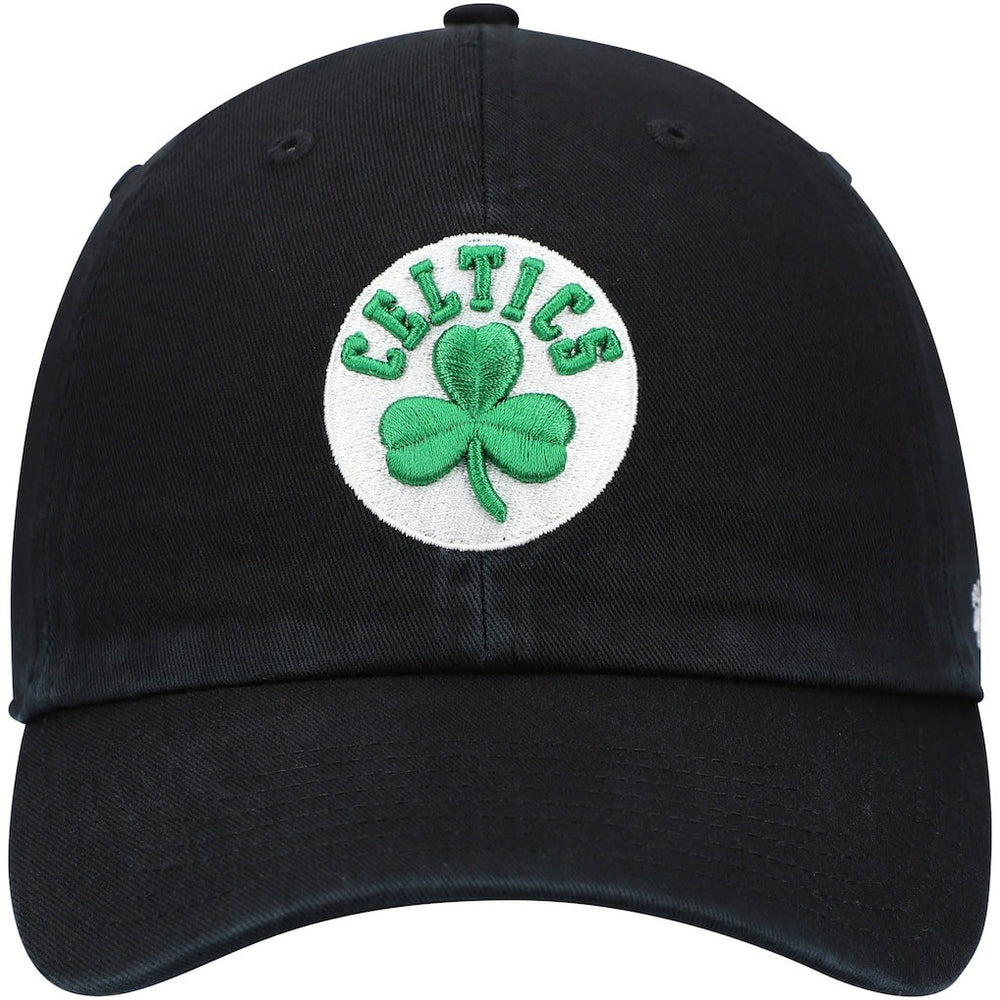 Boston Celtics '47 Core Logo Clean Up Adjustable Hat Black | 47 brand