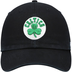 Boston Celtics '47 Core Logo Clean Up Adjustable Hat Black | 47 brand