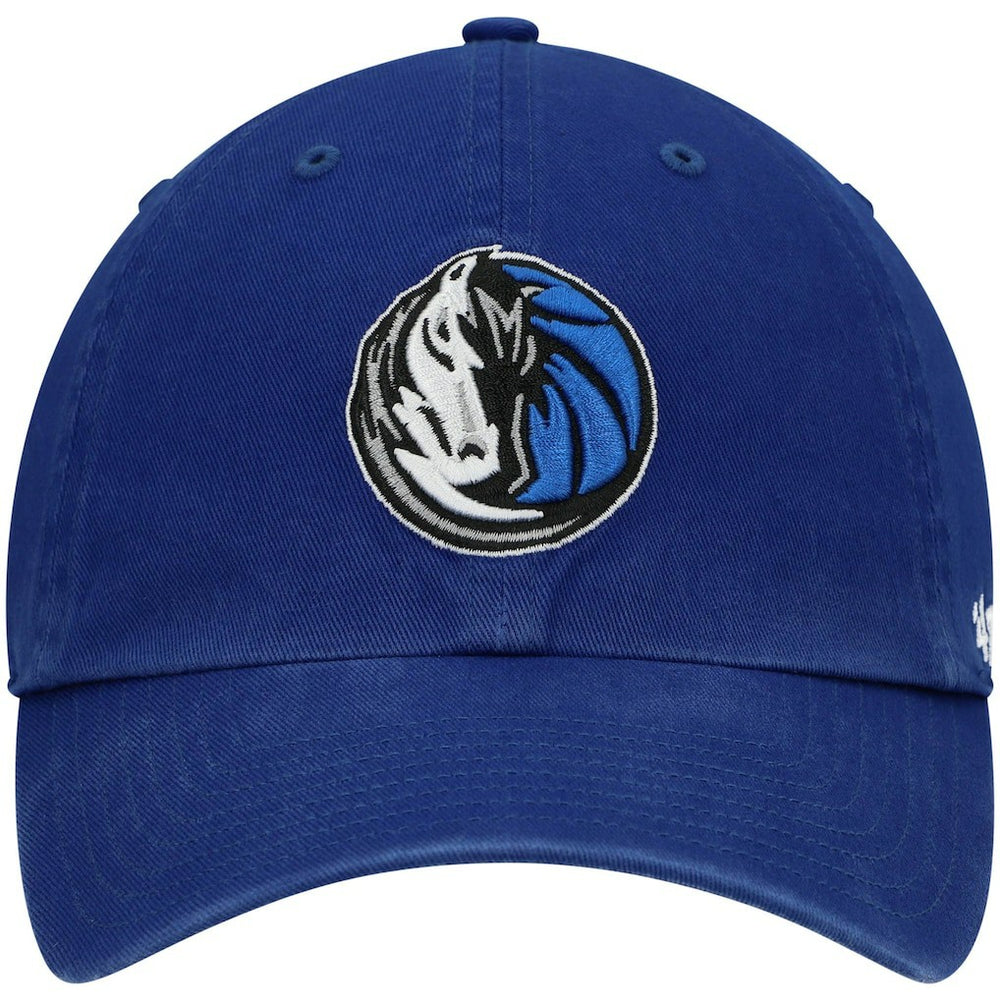Dallas Mavericks '47 Core Logo Clean Up Adjustable Hat for sale Royal | 47 brand outlet
