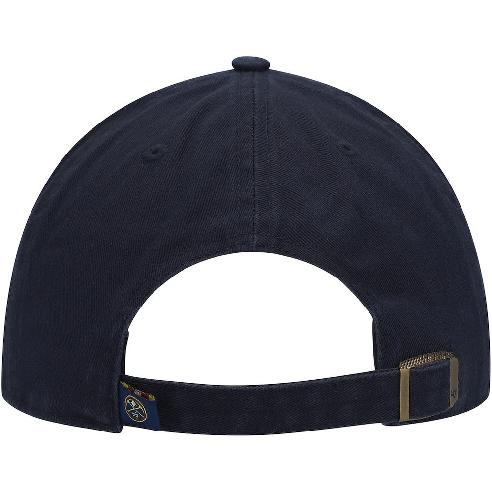Denver Nuggets '47 Core Logo Clean Up Adjustable Hat for sale Navy | 47 brand outlet