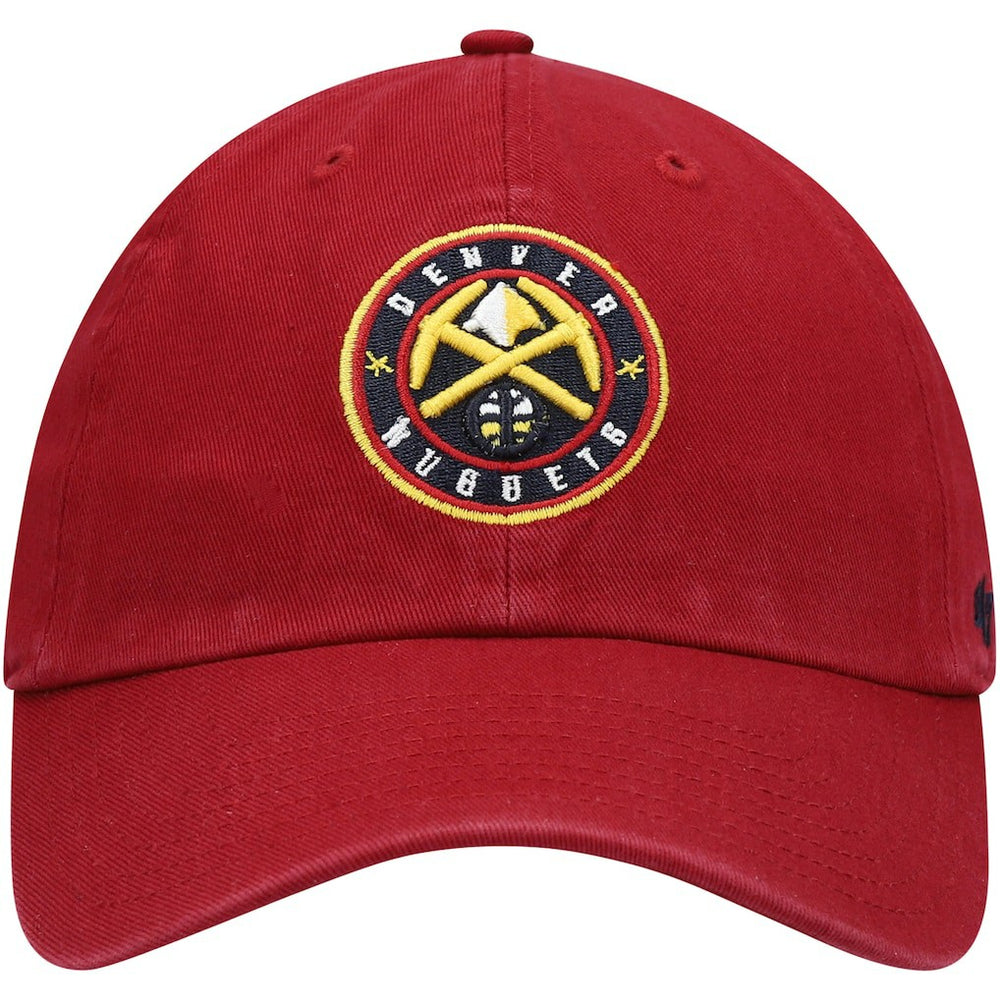 Denver Nuggets '47 Core Logo Clean Up Adjustable Hat for sale Red | 47 brand US