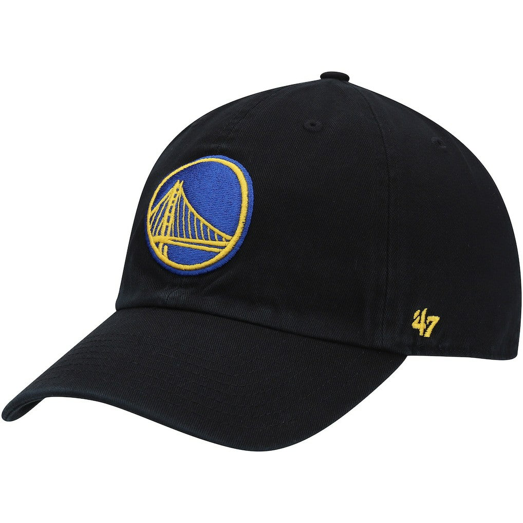 Golden State Warriors '47 Core Logo Clean Up Adjustable Hat for sale Black | 47 brand US