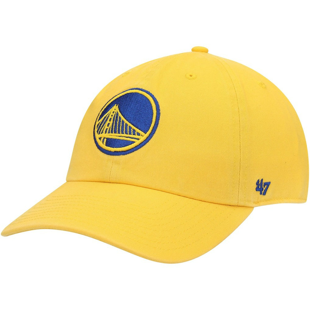 Golden State Warriors '47 Core Logo Clean Up Adjustable Hat for sale Gold | 47 brand