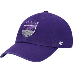 Sacramento Kings '47 Core Logo Clean Up Adjustable Hat Purple | 47 brand discount