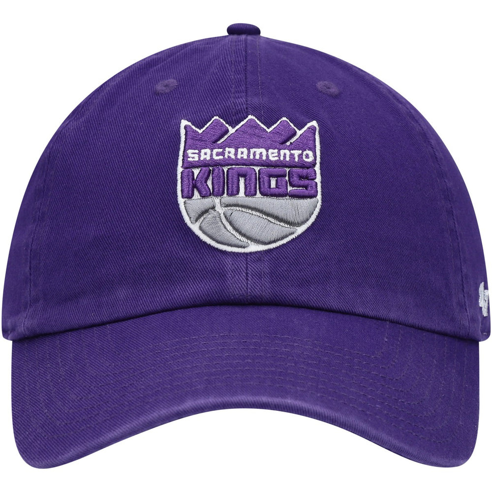 Sacramento Kings '47 Core Logo Clean Up Adjustable Hat Purple | 47 brand discount