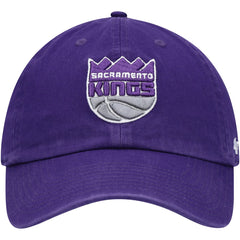 Sacramento Kings '47 Core Logo Clean Up Adjustable Hat Purple | 47 brand discount