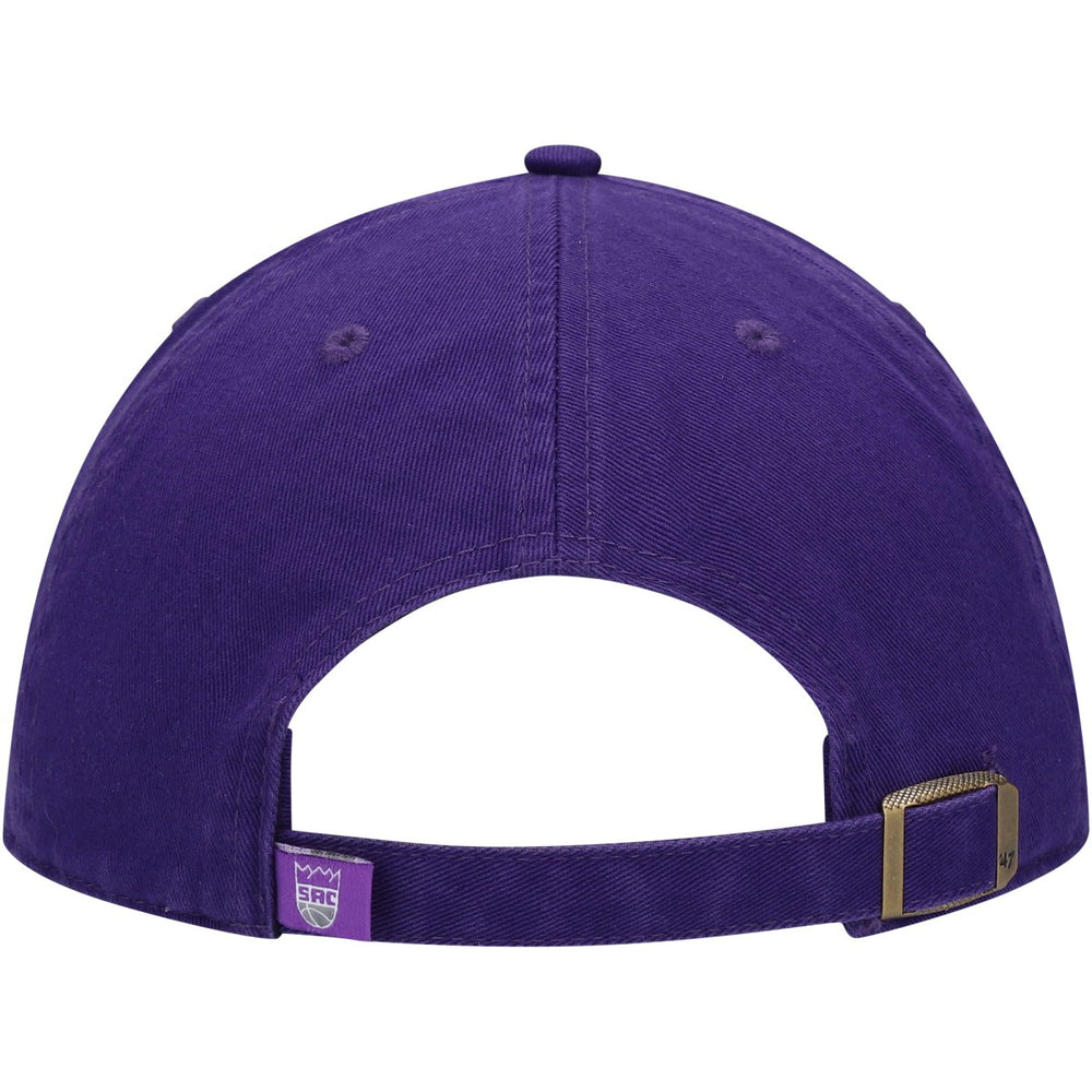 Sacramento Kings '47 Core Logo Clean Up Adjustable Hat Purple | 47 brand discount