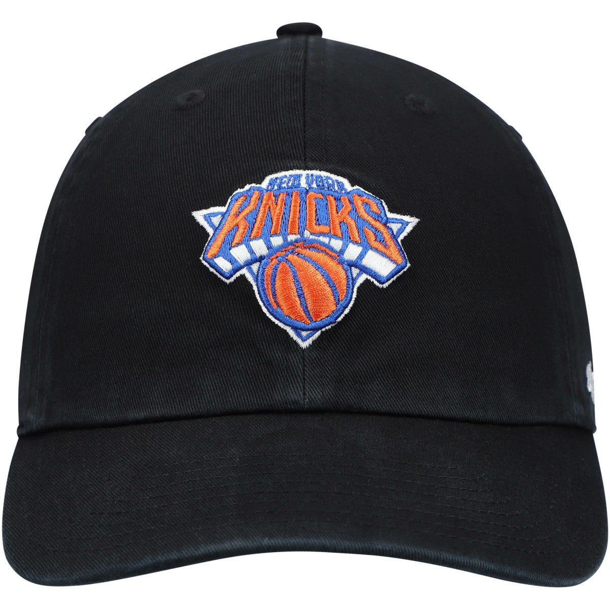 New York Knicks '47 Core Logo Clean Up Adjustable Hat Black | 47 brand US