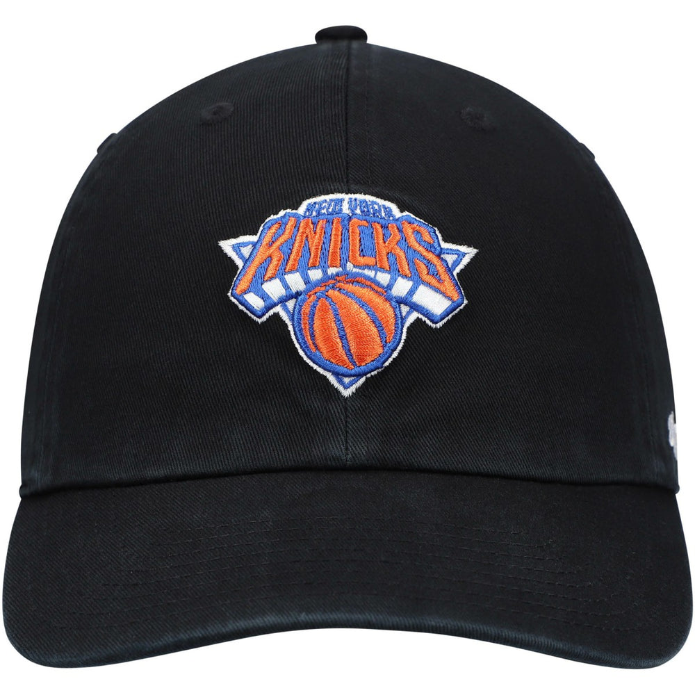 New York Knicks '47 Core Logo Clean Up Adjustable Hat Black | 47 brand US