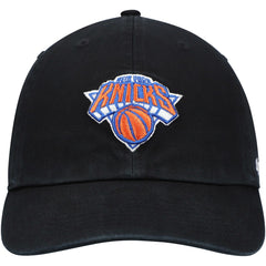 New York Knicks '47 Core Logo Clean Up Adjustable Hat Black | 47 brand US