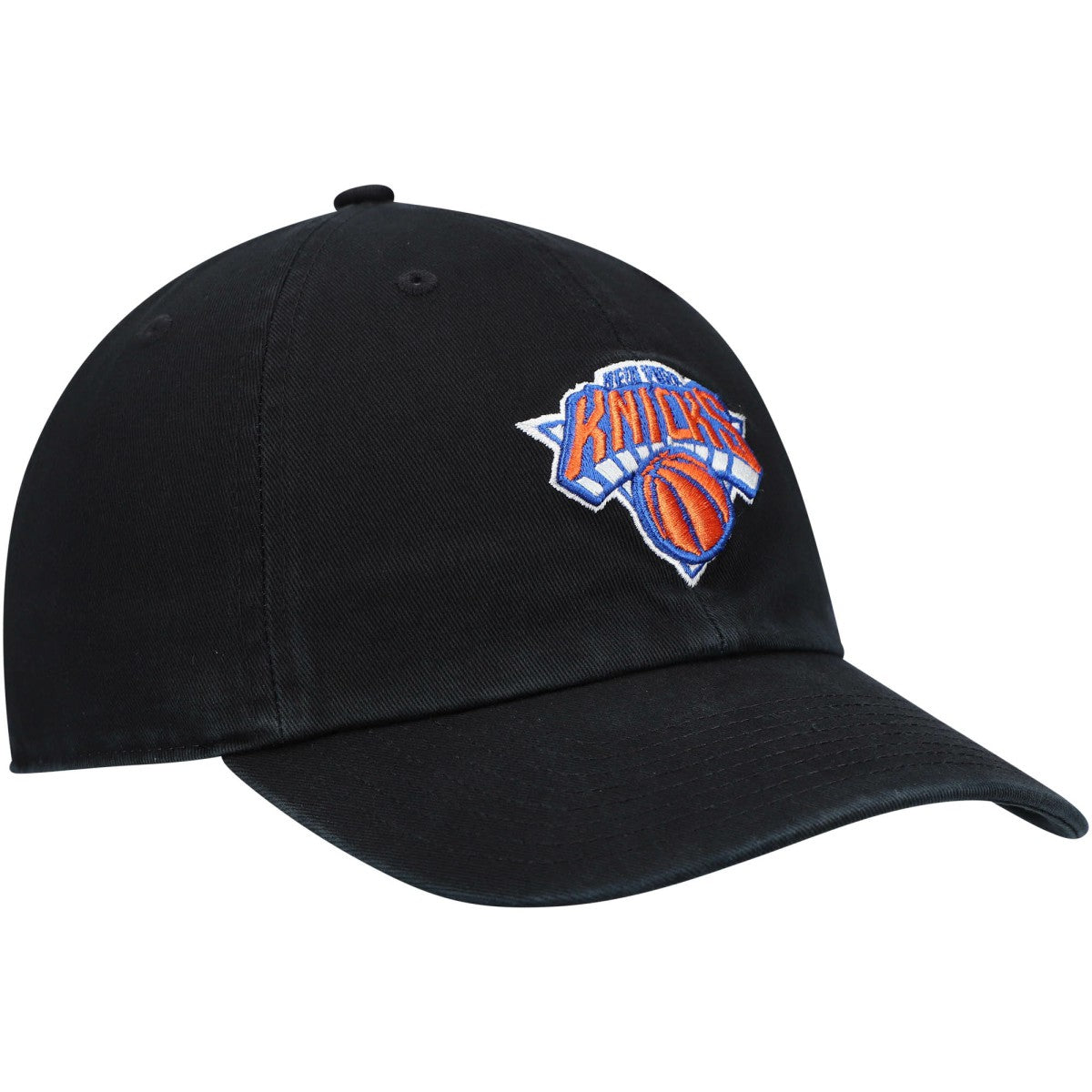 New York Knicks '47 Core Logo Clean Up Adjustable Hat Black | 47 brand US
